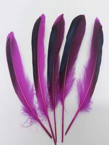 1 Paquete de 20 Piezas de Plumas de Ala de Pato Ánade para Manualidades, Accesorios de Boda, DIY, Plumas Naturales de Faisán para Decoración de Centros de Mesa 10-15 CM/4-6" - J - Ver 18
