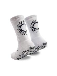 1 Pair Football Mid-Calf Socks With Terry Cloth Bottom, Moisture-Wicking Anti-Slip, Professional Adult Football Sports Socks - Multicolor - View 13