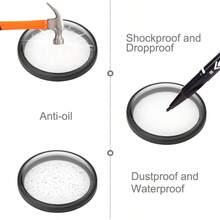 2 miếng ốp bảo vệ ống kính acrylic PULUZ dành cho Max - Xem 3