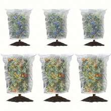 Extra-Thick Garden Netting With Drawstring & Zipper-Insect &Bird Protection For Fruits,Citrus,Flowers Pe Material Insect Netting - Multicolor - View 3