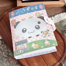 Album ảnh hoạt hình gấu trúc Kawaii A6 với các trang rời, album lưu trữ sticker, album ảnh trang cố định phong cách Showa cổ điển. - Album ảnh - Xem 6