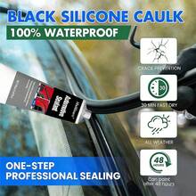 H4Cacle Universal Automotive Seal Rubber Adhesive Engine Black Silicone Sealant Universal Waterproof Oil-Resistant Adhesive Automotive Seal Strip Repair Sealant,High Temperature Oil Resistant, Long Term Leak Proof, Waterproof, High Sealing, Ultra Viscosity, Low Odour, Adhesive Car Repair Sealer - JS06 - View 7