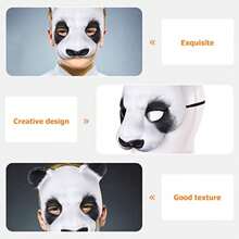 Animal Half Face  Masquerade Party Cos Costume For Women And Men Animal Panda S Cos S Carnival Party Panda Costume Carnival - As Pic - View 5