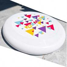 Flying Disc - Nivel de competencia profesional de polietileno para adultos 27 mm 175 g juego de 2 unidades - Blanco - Ver 3