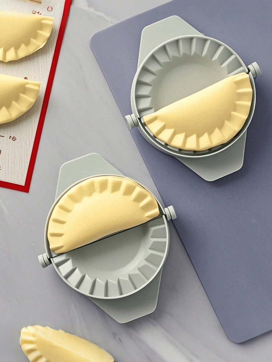 1 cái khuôn làm bánh bao, khuôn bánh bao thích hợp để làm bánh bao, bánh empanada, bánh pastelitos, bánh calzone, bánh ngọt nhân hình tam giác, bánh bao Trung Quốc, dụng cụ nhà bếp, đồ dùng làm bánh, đồ dùng nhà bếp