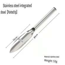 Stainless Steel Multi-Purpose Garden Trowel, Household Gardening Shovel For Planting Flowers, Vegetables, Digging Weeds, Transplanting Seedlings - Sharp Shovel - View 5