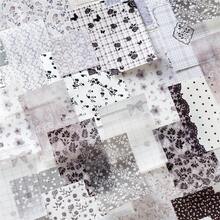 MOCARD 52张/包复古花枝图案装饰纸，适用于DIY手工、剪贴簿、绘画笔记本和其他文具 - 1 Set - 查看 6