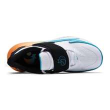 Under Armour Giày thể thao thường ngày unisex, giày bóng rổ ngoài trời thoải mái, nhẹ, mã sản phẩm 6001648-100 - Xanh lam/Vàng/Đen/Trắng - Xem 4