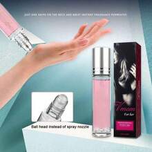 2Pcs Lunex Phero Perfume, Verola Perfume For Women, Women Pheromone Perfume, Specially Designed For Women, Portable Perfume Long Lasting Female, Roll On Perfume Phero Oil. - 粉色 - 查看 4