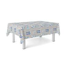 Kiva Waterproof And Stain-Resistant Oilcloth Tablecloth - Sizes From 100x140 To 300x140 Cm And Round 140 Cm - Oilcloth Tablecloth: Protection And Style For Your Table - Available In 13 Designs - 選項 3 - 查看 1