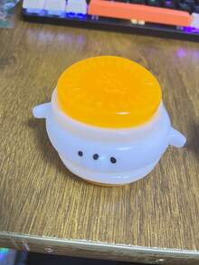 2026新款可爱汉堡熊马卡龙软萌捏捏乐玩具，快速回弹柔软硅胶材质，挤压解压，可爱美观，可作口袋桌面摆件，方便携带，缓解上班族和儿童的焦虑，创意礼物，适合圣诞节/生日/情人节/复活节/儿童节/万圣节/感恩节/开学季等场合 - 彩色 - 查看 7