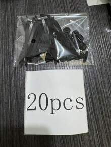 (10/20/50/100pcs) Nylon Universal Cable Ties, Pins And Snap Fastener Ties, Multi-Functional Plastic Fastening Straps Tool, For Quick Car Repair And Daily Use - One Size - View 13