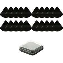 6-Piece Bubble Powder Set With Travel Storage Box, Triangular Bubble Powder Beauty Tool For Loose Powder - Multicolor - View 9