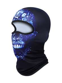 Fabulous Be Xtreme CS26-GT(01-10) Fashionable Skull Print Cycling Balaclava - Multicolor - View 14