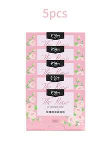 Rose Scented Oil Blotting Paper 100 Sheets - Pink - View 7
