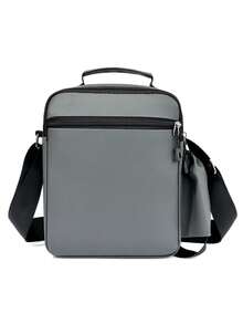1 pieza Maletín de moda negro, mochila de negocios minimalista y elegante - Rectángulo - Ver 4