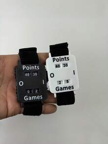 1pc Wristband Scoreboard Suitable For Cricket, Tennis Or Volleyball - A Wearable Quick Score Tracker That Can Store Data, Applicable For Singles And Doubles Matches - Ideal For Coaches And Referees, Battery-Free - Multicolor - View 2