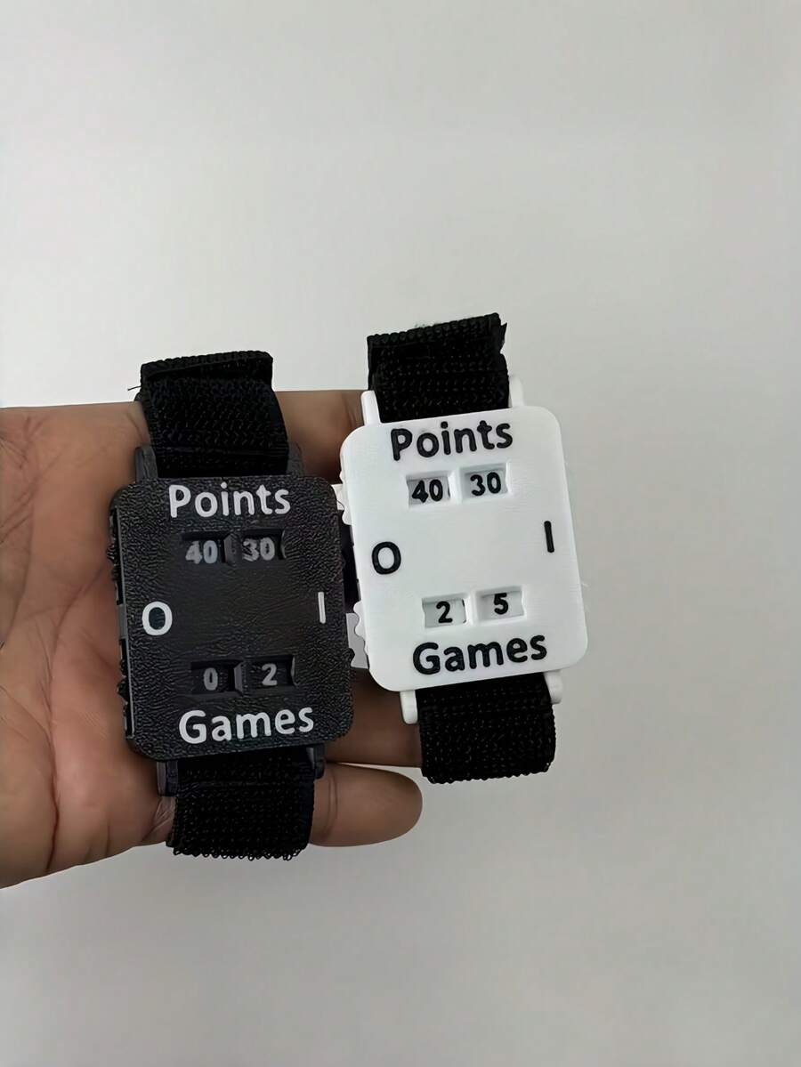 1pc Wristband Scoreboard Suitable For Cricket, Tennis Or Volleyball - A Wearable Quick Score Tracker That Can Store Data, Applicable For Singles And Doubles Matches - Ideal For Coaches And Referees, Battery-Free