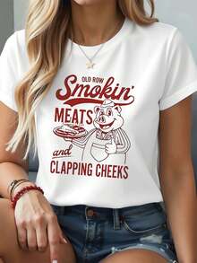 Camisetas femininas - Branco - Ver 1