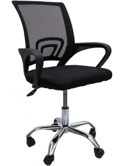 Stay ELIT - Silla Diseño Minimalista para Escritorio Oficina, Despacho Ruedas giratorias/Elegante Acabado y Espaldar Ergonómico de Malla con Altura Ajustable