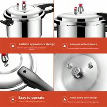 3L/5L Pressure Cooker Home Dual Handle Aluminum Kitchen Catering Cookware - View 4