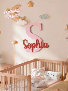 1 Tấm bảng tên hai lớp bằng acrylic cá nhân hóa, bảng tên tùy chỉnh, bảng chữ cái, thích hợp cho phòng trẻ em, phòng ngủ, cũng có thể dùng làm trang trí tường nhà, trang trí tiệc, trang trí phòng trẻ em, v.v. Thời trang, tối giản, món quà cá nhân hóa độc đáo, quà sinh nhật tự làm, quà tựu trường, quà tân gia, quà tiệc, quà Giáng sinh, quà cho trẻ em. - Nhiều màu - Xem 11