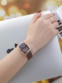 1pc Women's Fashion Casual Artistic Wrist Watch, Suitable For Daily Wear - one-size - View 5