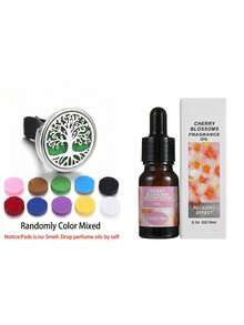 1 Set, Difusor de Coche Colgante, Difusor de Aceite Fragante de Clip para Coche, Ambientador de Rejilla de Ventilación de Coche, Incluye 10 Almohadillas de Aroma Mixtas, Nuevo Modelo, Regalo, Difusor de Coche + Set de Aceites Esenciales, Regalo de Cumpleaños/Graduación - Multicolor - Ver 29