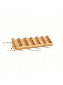 1 Giá Trưng Bày Mỹ Phẩm Không Mùi - Giá Để Bàn Hình Tam Giác 6 Ngăn, Bề Mặt Sơn, Hộp Trưng Bày Tinh Dầu Bằng Gỗ Nhẹ, Không Cần Lắp Rỉ (Không Bao Gồm Tinh Dầu) - Xem 3