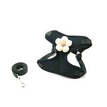 Pet Vest Traction Rope Dog Cartoon Three-Dimensional Accessories Teddy Walking Dog Rope Cat Going Out Chest And Back Protection - Dark Green - View 8