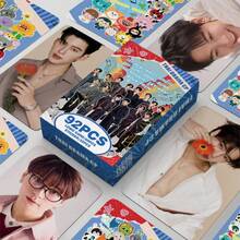 GMMTV，Kpop粉丝周边，新专辑及歌曲，随机5+1张照片卡信封礼品卡，明星粉丝卡，偶像周边礼物，朋友生日礼物，明星卡片，情人节礼物，小礼物，收藏品 - 彩色 - 查看 6