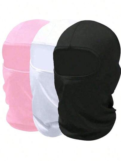 1个/2个/3个装男女通用防护口罩。适用于户外骑行、摩托车、滑雪。也适用于日常使用、旅行、徒步旅行和滑雪。