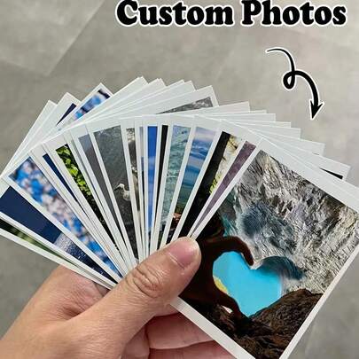 In ảnh theo yêu cầu - Ảnh chụp bằng máy ảnh mini tùy chỉnh, quà tặng kỷ niệm và ngày Valentine tùy chỉnh, thích hợp để chụp ảnh thú cưng, quà tặng ngày lễ hoàn hảo, thích hợp cho sinh nhật, ảnh kỹ thuật số và ảnh chụp bằng điện thoại di động.