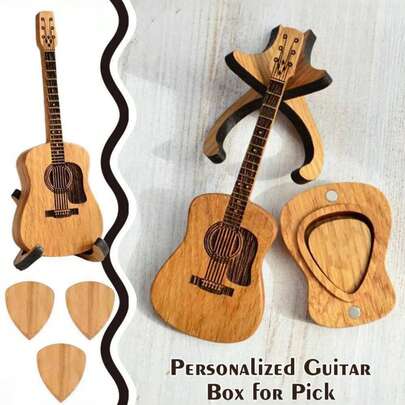 Conjunto de Presentes para Entusiastas de Violão - Palhetas de Violão Personalizadas com Gravação, Acessórios de Instrumentos com Tema da Série ROCK, Palhetas de Ukulele, Baixo, Palhetas de Violão Elétrico. O Design Vibrante do Presente para Amantes da Música é Perfeito para Aniversários ou Presentes para Pais, Irmãos, Namorados ou Amigos, Presentes do Dia dos Namorados, Temporada de Volta às Aulas, Temporada de Formatura, Festas de Casamento. Ornamentos de Violão e Pequenas Decorações para Casa Podem Ser Colocados na Sala de Estar, Escritório, Quarto, Etc.