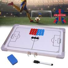 45cm Magnetic Football Tactics Board Coaching Tactic Training Board Double Sided - White - View 3