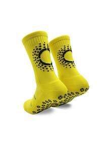 1 Pair Football Mid-Calf Socks With Terry Cloth Bottom, Moisture-Wicking Anti-Slip, Professional Adult Football Sports Socks - Multicolor - View 6