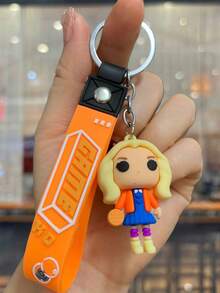 5 chiếc móc khóa hình hoạt hình anime, móc khóa trang trí túi xách, quà tặng tiệc Phục Sinh, móc khóa xe hơi. - Nhiều màu - Xem 11