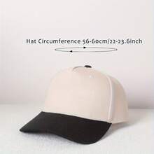 Unisex Adjustable Baseball Cap With Embroidered "HONEY" Lettering, Perfect For Truckers And Travelers. - Red-Beige - 查看 5