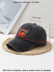 1pc Unisex Cute Capybara Design Adjustable Casual Sports Beach Animal Print Retro Style Polyester Soft Top Baseball Cap, Suitable For Spring, Summer, Autumn, Winter - Multicolor - View 6