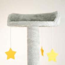 Rascador para Gatos, Árbol Mueble Torre para Gatos, Varios Niveles, con Diseño de Queso (170CM Gris) - Rojo y blanco - Ver 5