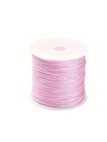 Hilo de nailon multicolor de 0.8mm, 1 rollo de aproximadamente 45 metros, material para ensartar cuentas DIY, adecuado para pulseras de nudos chinos, collares - Multicolor - Ver 14