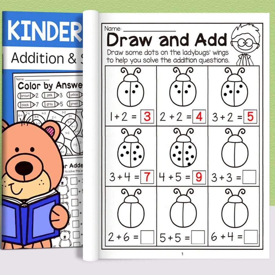 Telling Time Practice Workbook, Early Education Cognitive Clock Disassembly Time Learning Book - Multicolor - View 1
