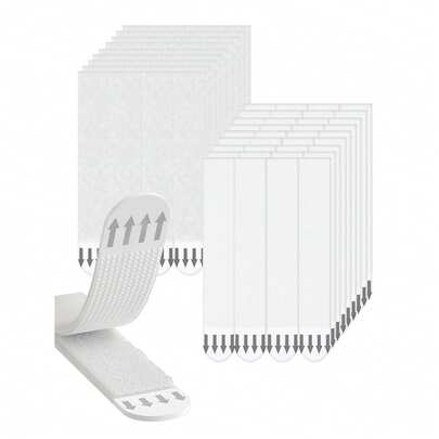 36pcs Strong Rubber Photo Frame Hooks - Damage-Free Adhesive, Suitable For Drywall, Ideal For Photos And Christmas Decorations, Especially Suitable For Holiday Season. No-Drill Photo Frame Hooks - Double-Sided Removable Wall Hooks, Suitable For Frames And Artworks, Water-Resistant Adhesive Stickers.