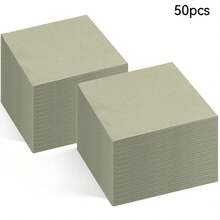 25pcs/50pcs/75pcs/Set Soft Square Bronze Coffee Napkins, 2-Ply, 25cm*25cm Opened, Suitable For: Wedding, Tea Party, Birthday Party Decoration, Party Decoration, Party Supplies, Holiday Decoration, Holiday Supplies - Quantity - View 7