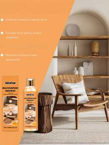 家具抛光剂 - 去除污渍，增强光泽，恢复并保持木制家具的光泽 - 多色 - 查看 4