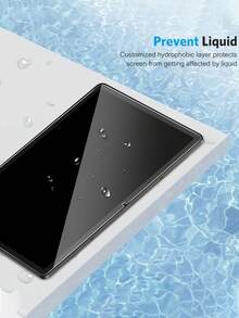 防震平板电脑屏幕保护膜 2片装钢化玻璃屏幕保护膜，适用于三星 Galaxy Tab A11/A11+/S9 FE/A7/A-T510/T515/S6/S7 Plus/S8/S9/S6/A9 Plus/S10 系列平板电脑，易于安装，春季礼品 - 無色 - 查看 8