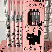 Bộ 1 bút bi vẽ hình chó, ngòi 0.5mm viết trơn tru, kiểu INS, khô nhanh, thích hợp cho học sinh thi cử và viết chữ thư pháp. - 4 bút bi khô nhanh - Xem 9