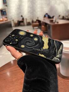 彩绘直边穿孔彩色防摔手机壳，兼容 P14 Pro Max、P13、P11，卡通彩绘P12防摔XR卡通78GES2手机壳XS，适用于P15、A03s、A03 Core、A04、A12、A13、A14、A21s、A22、A23、A24、A32、A33、A34、A5、A51、A52、A53、A54、A71、A72、A73、S20 FE、S21、S22、9系列、9A、10A、10C、Note 9、Note 10、Note 11、Note 12、12C，国际版，非国内版 - 彩色 - 查看 4