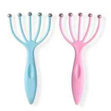 1个塑料五爪球宠物按摩互动玩具 - 彩色 - 查看 6