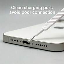 Bộ cọ mini đa năng chất lượng cao bằng nhựa dùng trong gia đình, gồm 10/20/30/50 chiếc, dùng để vệ sinh cổng sạc điện thoại thông minh, lỗ loa, tai nghe, máy đánh chữ, vòi nước, thông tắc đường ống, làm sạch các khe hở. - Bàn chải vệ sinh chất lượng cao - Xem 3